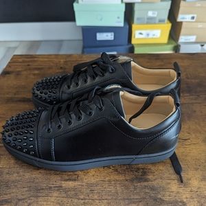 Christian Louboutin - Louis Junior Spikes Flat